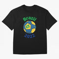 Brazil 2022 Classic T-Shirt Bring Retro Soccer Energy to FIFA World Cup 2026 Group Stage Spirit, Capturing England, Neymar, Classic Soccer Heritage, Championship Pressure, Fan Loyalty and International Pride; Great for Watch Parties, Sports Bars,