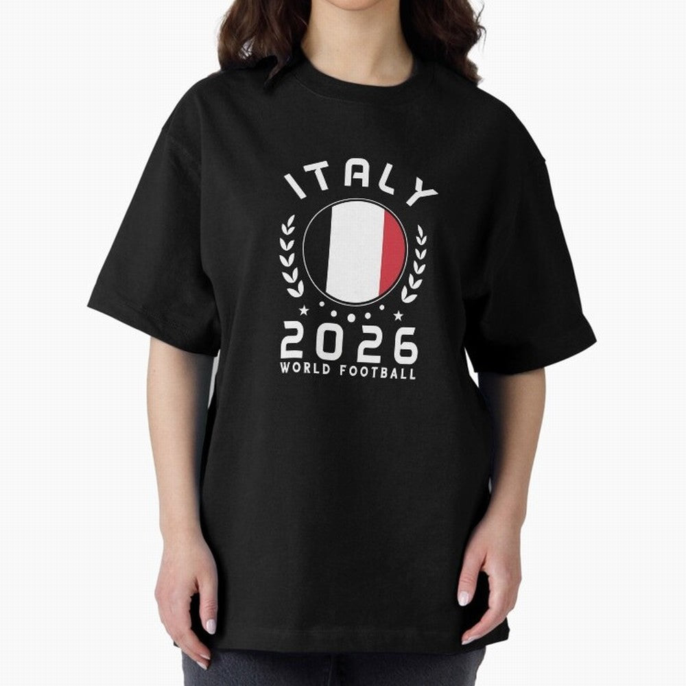 World Cup 2026 Italy Football Fan Italian Supporter T-Shirt_88563599 Classic T-Shirt Build FIFA World Cup 2026 USA Canada Mexico for Fans of Neymar, Haaland and Cristiano Ronaldo and Portugal, Spain and Germany, Bringing Championship Spirit, Famous