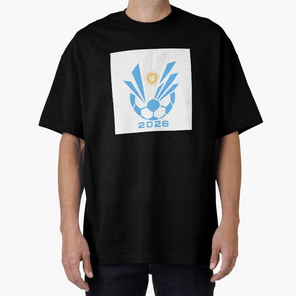 Argentina Soccer 2026 Sun Burst Emblem Classic T-Shirt Celebrate Every Goal in FIFA World Cup 2026 Spirit, Connected to England, Mbappe and Neymar, Stadium Memories, Football Loyalty, International Chants and Championship Tradition; Created for