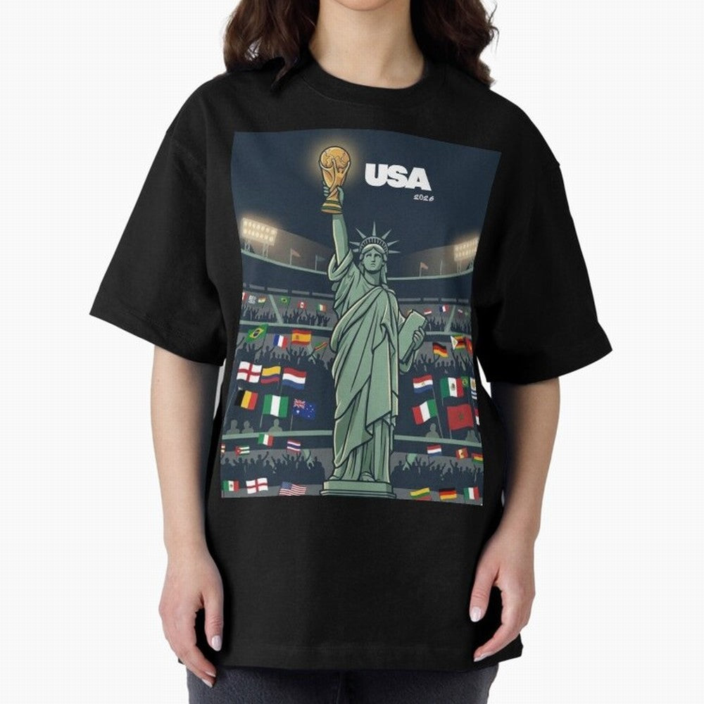World Cup USA 2026 Classic T-Shirt Show Your Tournament Heart for Match Day Hype around FIFA World Cup 2026, Mbappe and Neymar, Portugal, Spain and Germany, Tournament Hype, Historic Matchups, Family Viewing Parties and Global Sports Pride; Ideal