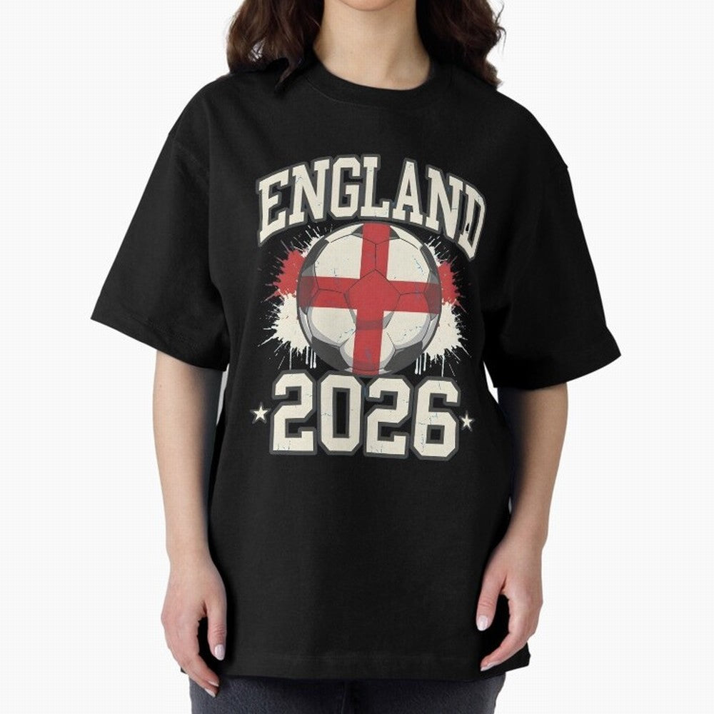 England 2026 World Cup for Football Fans and Teams Classic T-Shirt Show Fan Pride Across the FIFA World Cup 2026 Journey through Cristiano Ronaldo, Haaland and CR7 Highlights, Portugal, Spain and Germany Pride, Tournament Hype, Historic Matchups,
