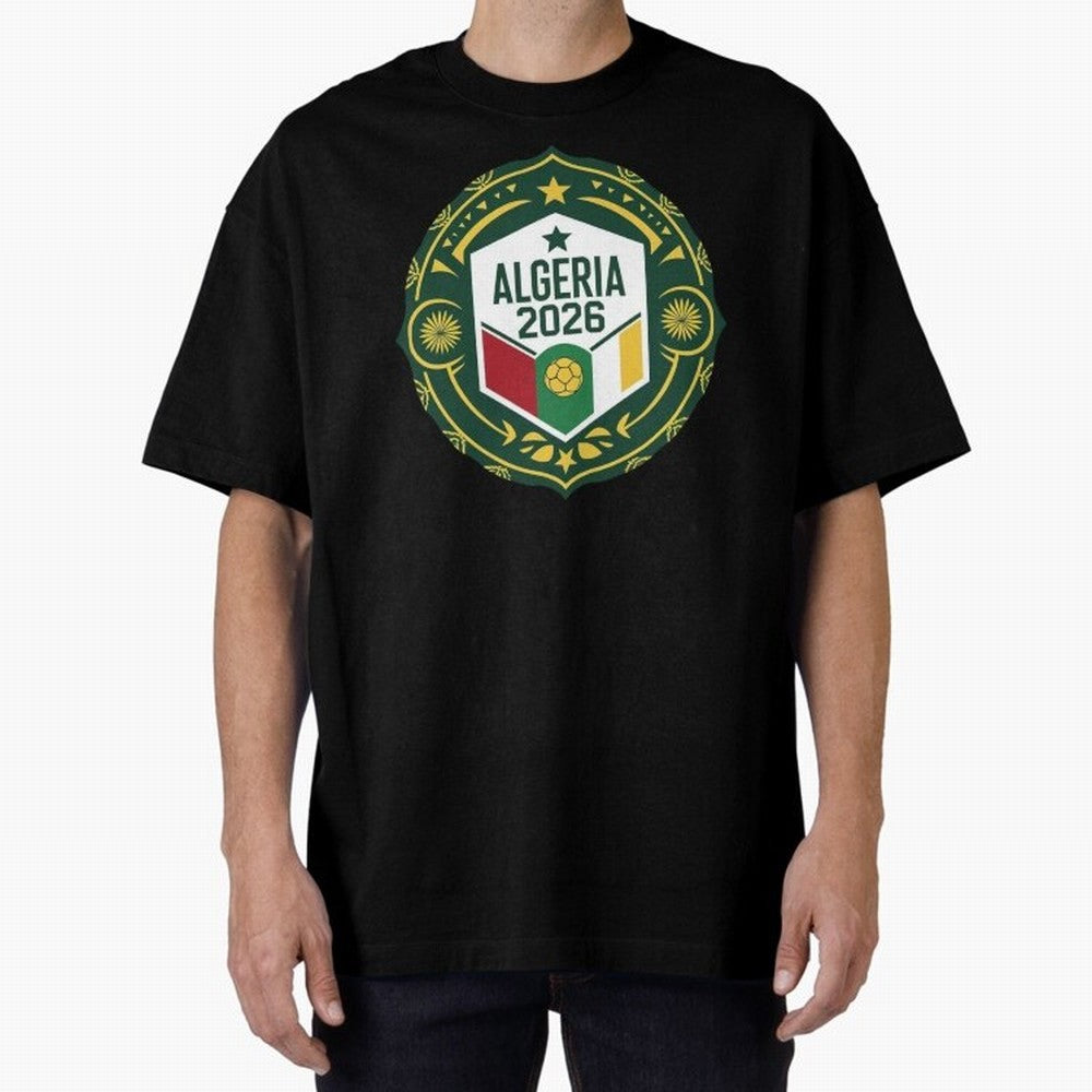 Algeria Worldcup 2026 Classic T-Shirt Join Supporters Worldwide for Global Football Passion for FIFA World Cup 2026, Connected to Mbappe and Neymar, Spain and Netherlands, Sports Nostalgia, International Competition, Famous Players and