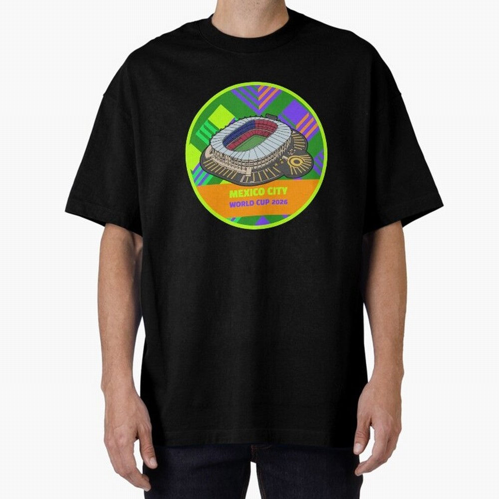 Mexico City World Cup 2026 Stadium Classic T-Shirt Celebrate the Magic of the FIFA World Cup 2026 Journey through Cristiano Ronaldo Highlights, England and Germany Pride, Retro Football Energy, Iconic Rivalries, Trophy Chase Drama and Stadium