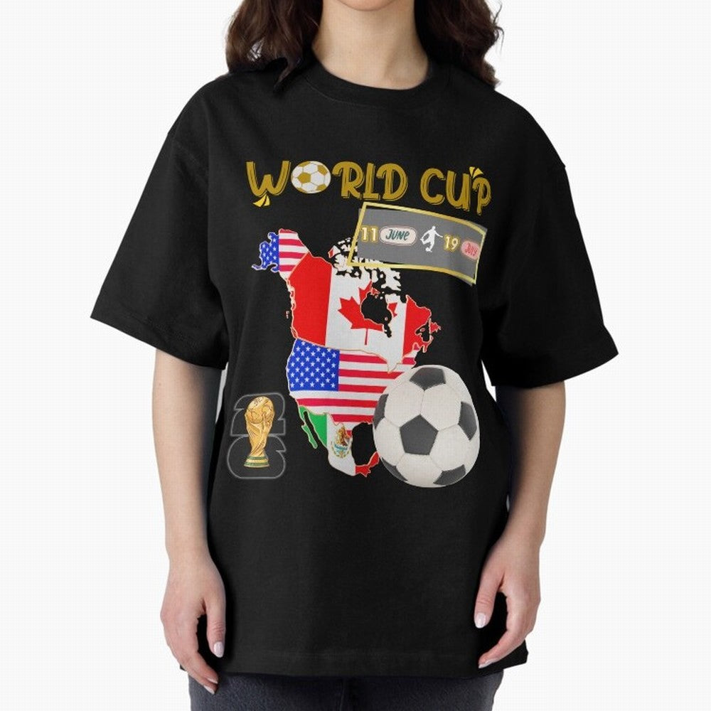 World Cup 2026 North America USA Canada Mexico Soccer Fan Classic T-Shirt Discover Match Day Hype around FIFA World Cup 2026 USA Canada Mexico, Messi, CR7 and Mbappe, Argentina and Brazil, Game Day Rituals, Football Legends, Country Pride and the