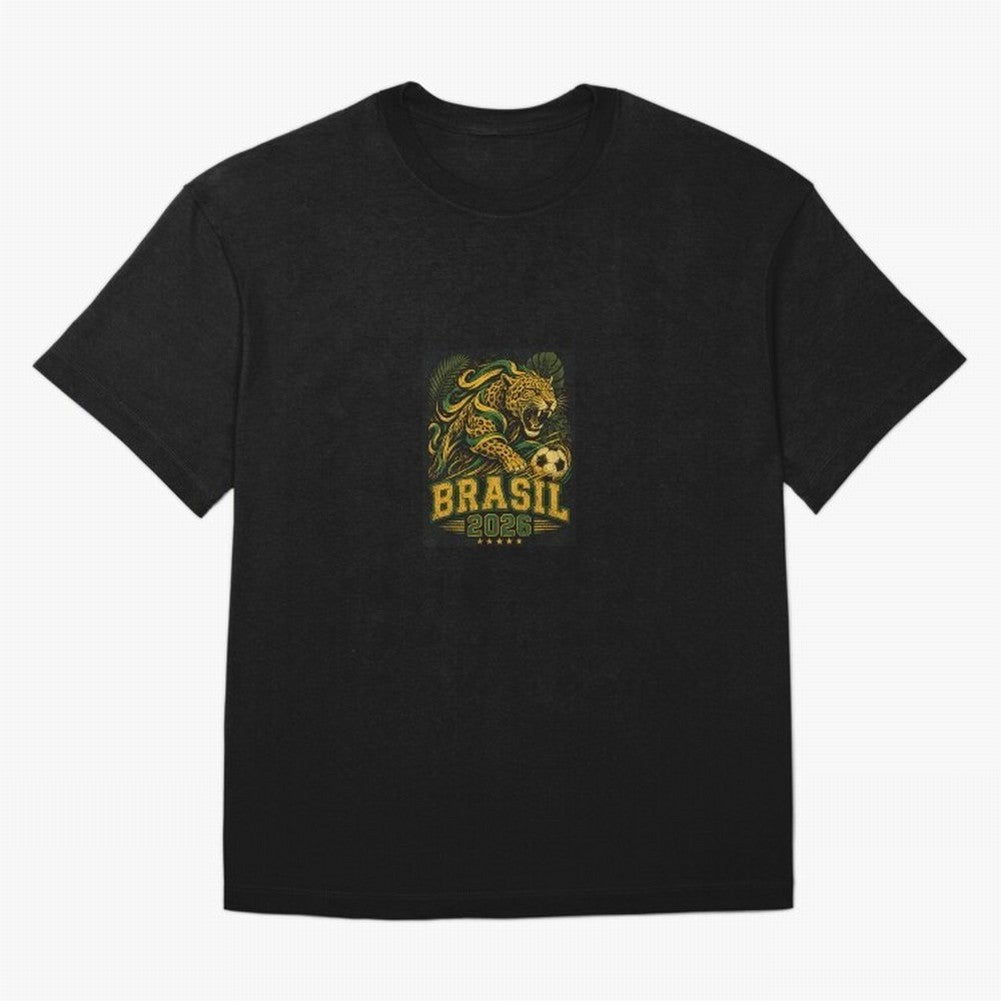 Samba Flame - Brasil World Cup 2026 Fan shirt Classic T-Shirt Celebrate Rivalries and Pride in the FIFA World Cup 2026 Journey through Mbappe Highlights, England Pride, Football Festival Excitement, Trophy Ambitions, Country Rivalries and Star