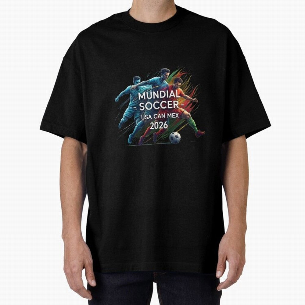 Mundial Soccer 2026 Classic T-Shirt Wear the Spirit of FIFA World Cup 2026 USA Canada Mexico Spirit, Inspired by England, France and Netherlands, CR7, Match Day Excitement, Supporter Culture, Golden Goals and Global Football Passion; Created for