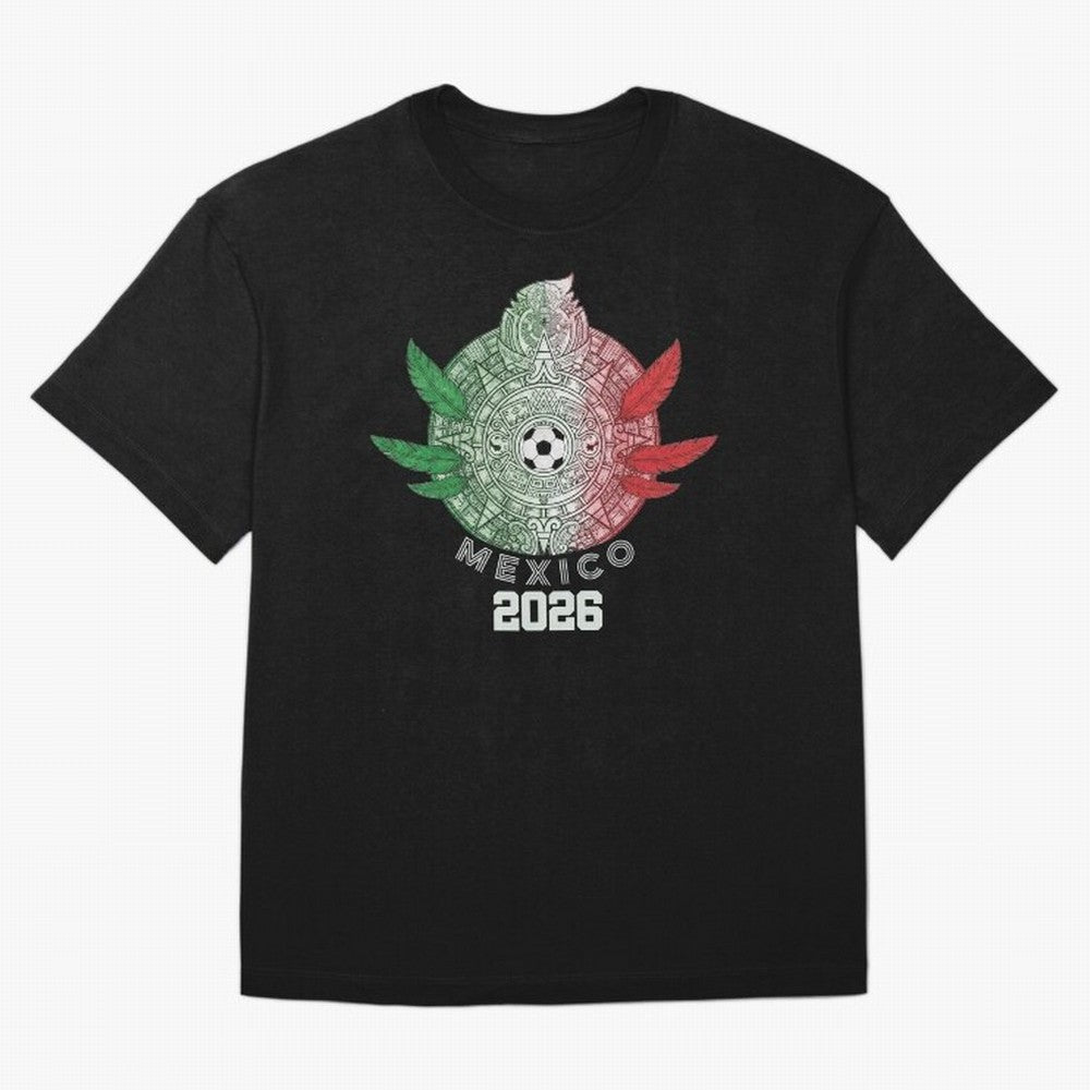 Mexico 2026 Aztec Sun Statement Classic T-Shirt Feel the Roar of Match Day Hype around FIFA World Cup 2026, Messi, CR7 and Mbappe, Spain, Worldwide Fan Energy, Dramatic Goals, Stadium Lights and Championship Celebrations; Perfect for Supporters Who