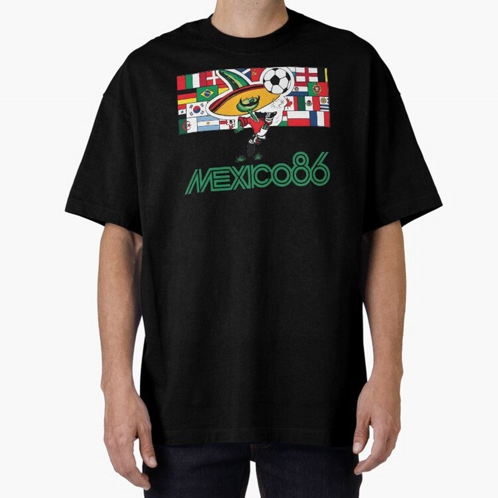 Pique Mexico 86 World Cup Soccer Mascot Classic T-Shirt Stand Proud for FIFA World Cup 2026 USA Canada Mexico for Fans of Neymar, Haaland and Cristiano Ronaldo and Germany, Bringing Game Day Rituals, Football Legends, Country Pride and the Road to
