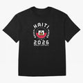 World Cup 2026 Haiti Football Fan Haitian Supporter T-Shirt_84687246 Classic T-Shirt Follow FIFA World Cup 2026 Group Stage Spirit, Made for France and Portugal, Cristiano Ronaldo, Championship Spirit, Famous Goals, Roaring Crowds and International