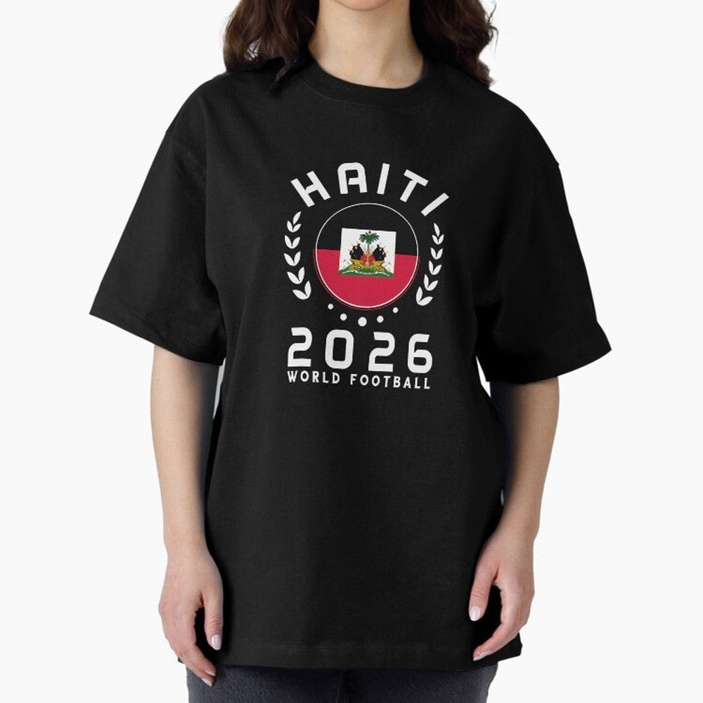 World Cup 2026 Haiti Football Fan Haitian Supporter T-Shirt_84687246 Classic T-Shirt Elevate FIFA World Cup 2026 Group Stage for Fans of Neymar, Haaland and Cristiano Ronaldo and Argentina and Brazil, Bringing Worldwide Fan Energy, Dramatic Goals,