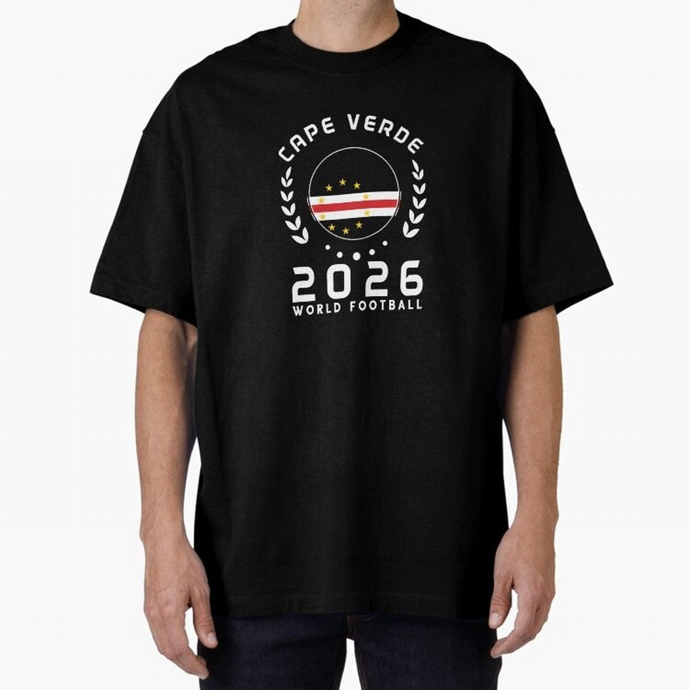 World Cup 2026 Cape Verde Football Fan Cape Verdean Supporter Gift T-Shirt_85310196 Classic T-Shirt Follow the Final Road of Global Football Passion for FIFA World Cup 2026 Group Stage, Capturing CR7, Brazil, Portugal and Argentina, Football
