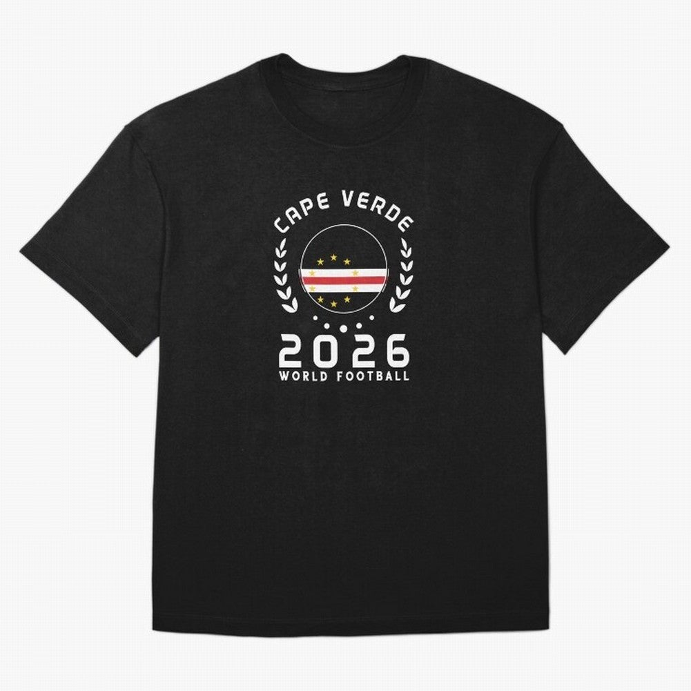 World Cup 2026 Cape Verde Football Fan Cape Verdean Supporter Gift T-Shirt_85310196 Classic T-Shirt Follow the Final Road of Global Football Passion for FIFA World Cup 2026 Group Stage, Capturing CR7, Brazil, Portugal and Argentina, Football