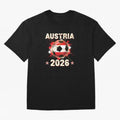World Cup 2026 Austria Soccer Ball North America - Austrian Fan Gift T-Shirt_85028223 Classic T-Shirt Follow Every Goal of the FIFA World Cup 2026 Group Stage Journey through Neymar Highlights, Argentina, France and Brazil Pride, Match Day