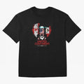 Glitched North America Eagle World Cup Soccer 2026 T-Shirt_83958408 Classic T-Shirt Share the Excitement of the FIFA World Cup 2026 Group Stage Journey through CR7 Highlights, England Pride, Football History, Final Match Energy, Crowd Noise and