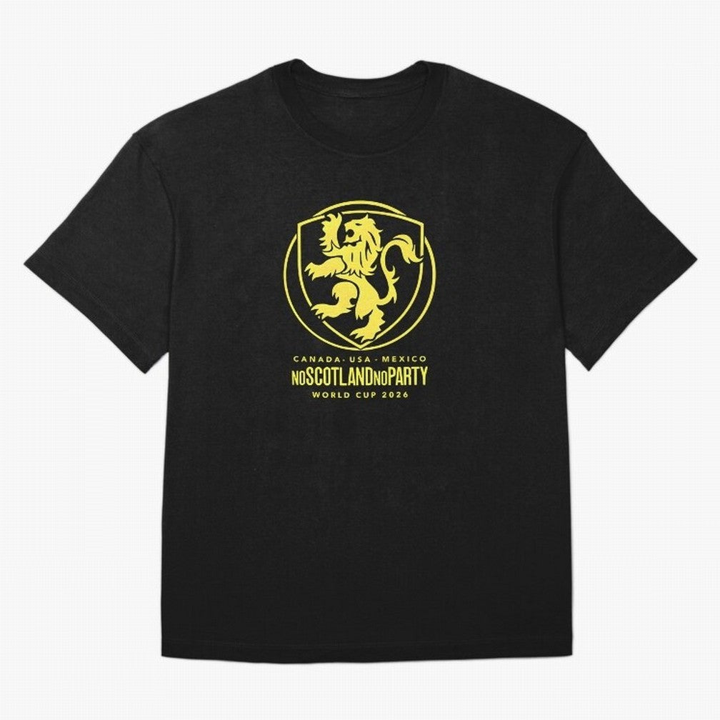 Scotland World Cup 2026 No Scotland No Party T-Shirt_83987455 Classic T-Shirt Carry the Dream of FIFA World Cup 2026 Spirit, Inspired by France, CR7, Football History, Final Match Energy, Crowd Noise and Once in a Lifetime Moments; Ideal for Fans