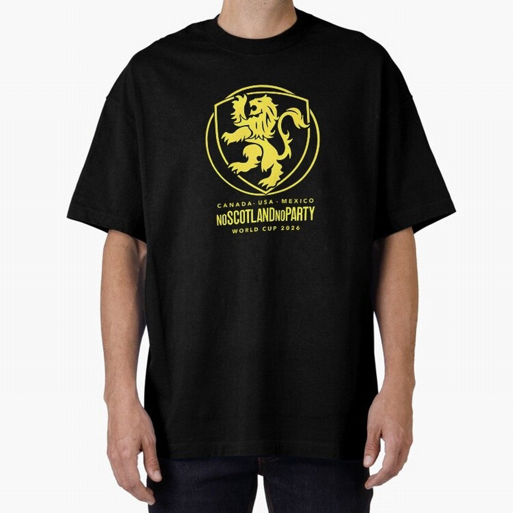 Scotland World Cup 2026 No Scotland No Party T-Shirt_83987455 Classic T-Shirt Celebrate Classic Football Spirit in FIFA World Cup 2026 Group Stage Spirit, Made for Argentina and Brazil, Haaland, Football Passion, Legendary Performances, Festival