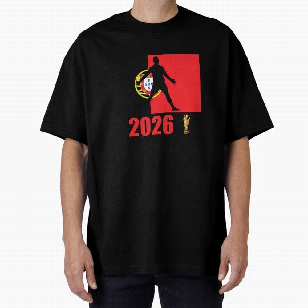 Portugal World Cup 2026 T-Shirt_84815867 Classic T-Shirt Celebrate Fan Culture around Match Day Hype around FIFA World Cup 2026 Group Stage, Cristiano Ronaldo, France, Stadium Memories, Football Loyalty, International Chants and Championship