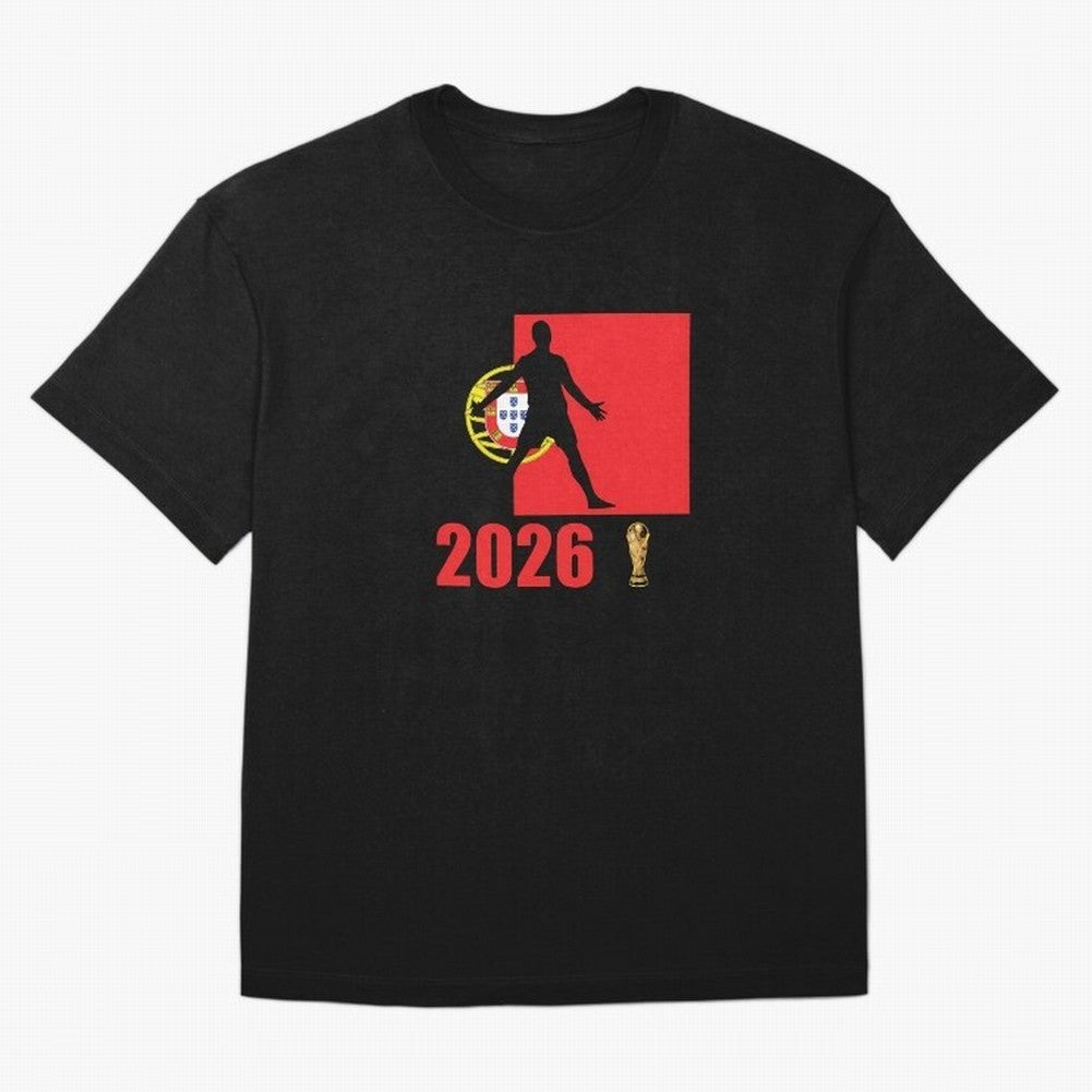 Portugal World Cup 2026 T-Shirt_84815867 Classic T-Shirt Celebrate Fan Culture around Match Day Hype around FIFA World Cup 2026 Group Stage, Cristiano Ronaldo, France, Stadium Memories, Football Loyalty, International Chants and Championship