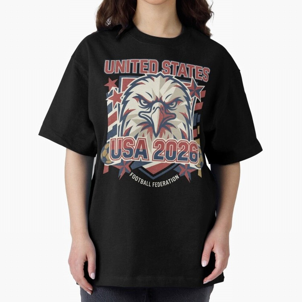 USA 2026 Retro Vintage World Cup Classic T-Shirt Create FIFA World Cup 2026 Spirit, Connected to England, Neymar, Haaland and Cristiano Ronaldo, Classic Soccer Heritage, Championship Pressure, Fan Loyalty and International Pride; Great for