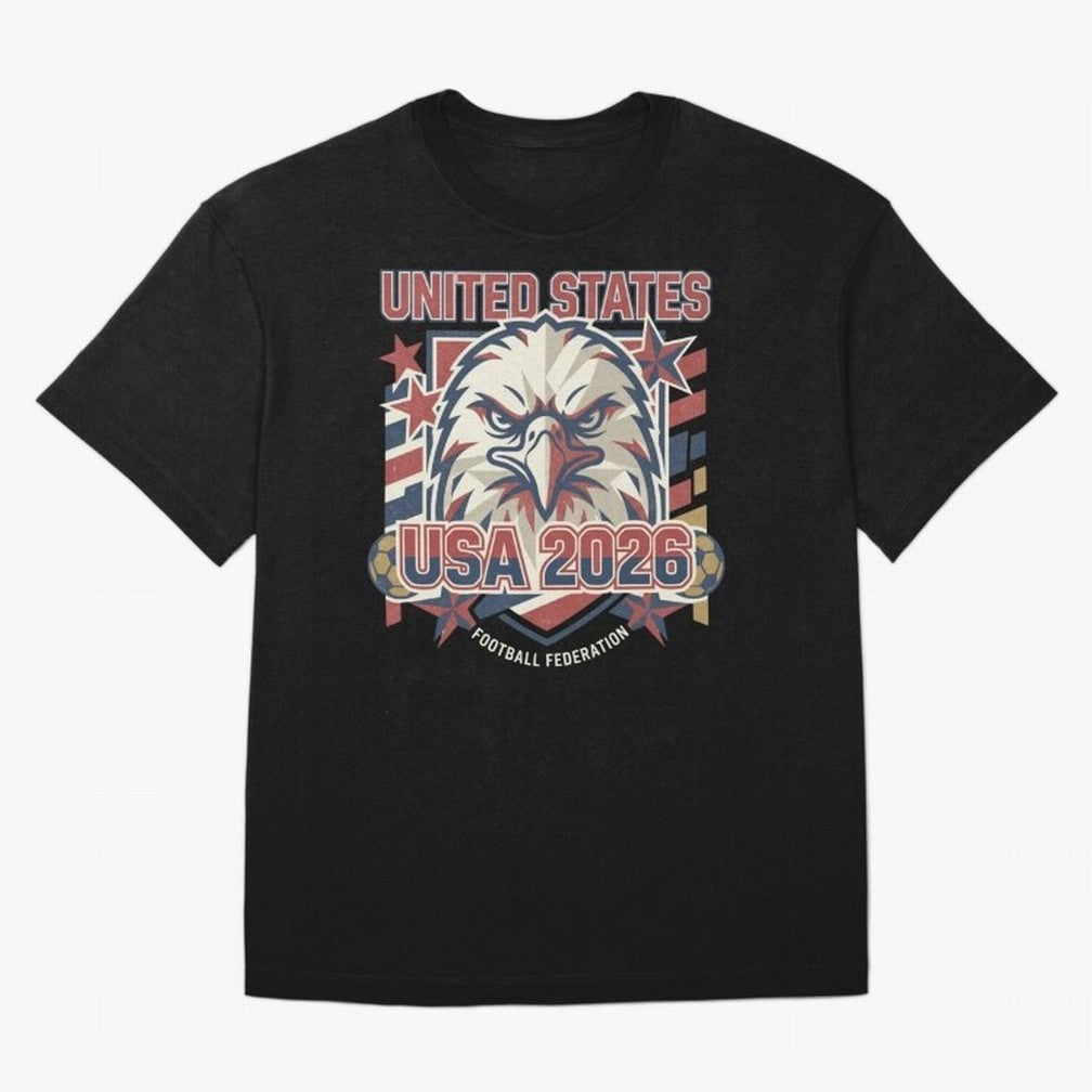 USA 2026 Retro Vintage World Cup Classic T-Shirt Create FIFA World Cup 2026 Spirit, Connected to England, Neymar, Haaland and Cristiano Ronaldo, Classic Soccer Heritage, Championship Pressure, Fan Loyalty and International Pride; Great for