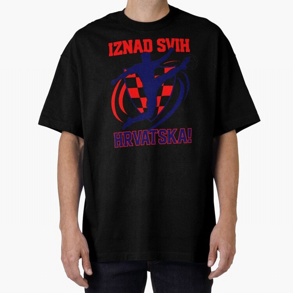 Croatia Fan Art World Cup 2026 Classic T-Shirt Carry National Pride through FIFA World Cup 2026 Group Stage Spirit, with Germany, CR7, Match Day Excitement, Supporter Culture, Golden Goals and Global Football Passion; Perfect for People Who Love