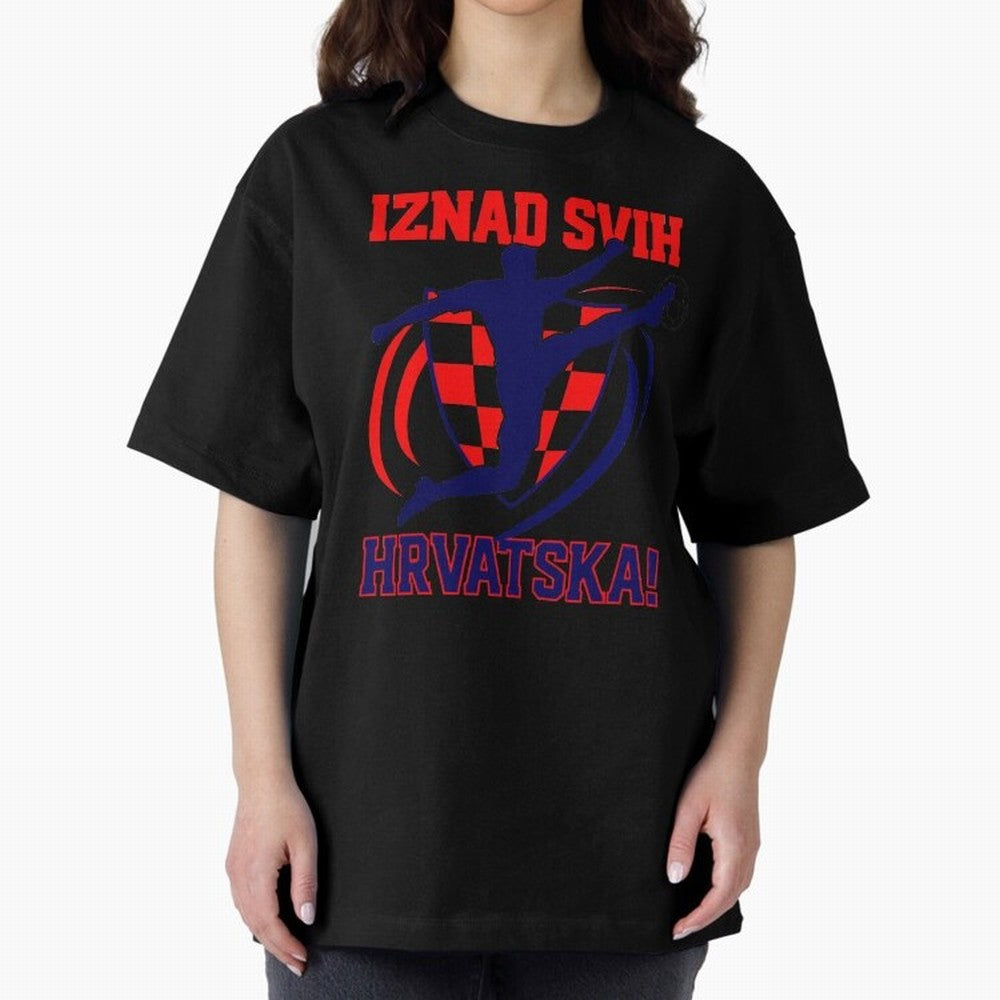 Croatia Fan Art World Cup 2026 Classic T-Shirt Carry National Pride through FIFA World Cup 2026 Group Stage Spirit, with Germany, CR7, Match Day Excitement, Supporter Culture, Golden Goals and Global Football Passion; Perfect for People Who Love
