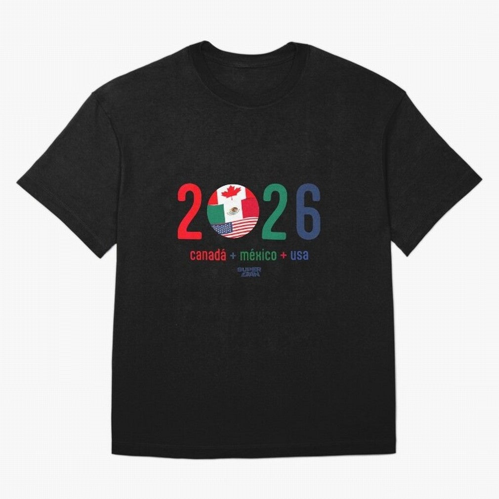 World Cup 2026 Host Nations Soccer Design Classic T-Shirt Relive Match Day Hype around FIFA World Cup 2026 USA Canada Mexico, Mbappe and Neymar, Spain, Goal Celebration Energy, Supporter Heritage, Football Icons and Worldwide Tournament Joy;