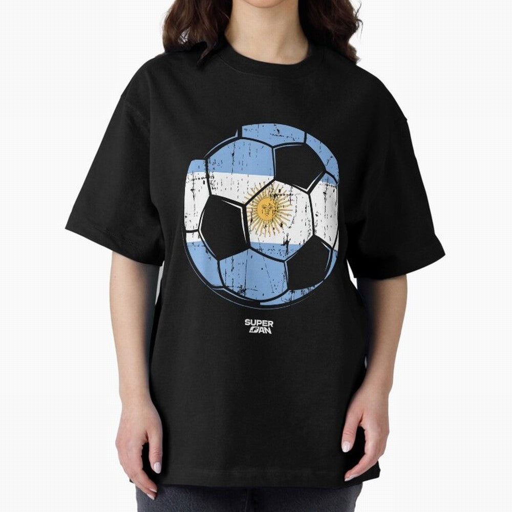 Argentinian Soccer Fan World Cup 2026 Classic T-Shirt Make Every Kick Count in Match Day Hype around FIFA World Cup 2026 Group Stage, Cristiano Ronaldo, Haaland and CR7, Argentina, Worldwide Fan Energy, Dramatic Goals, Stadium Lights and