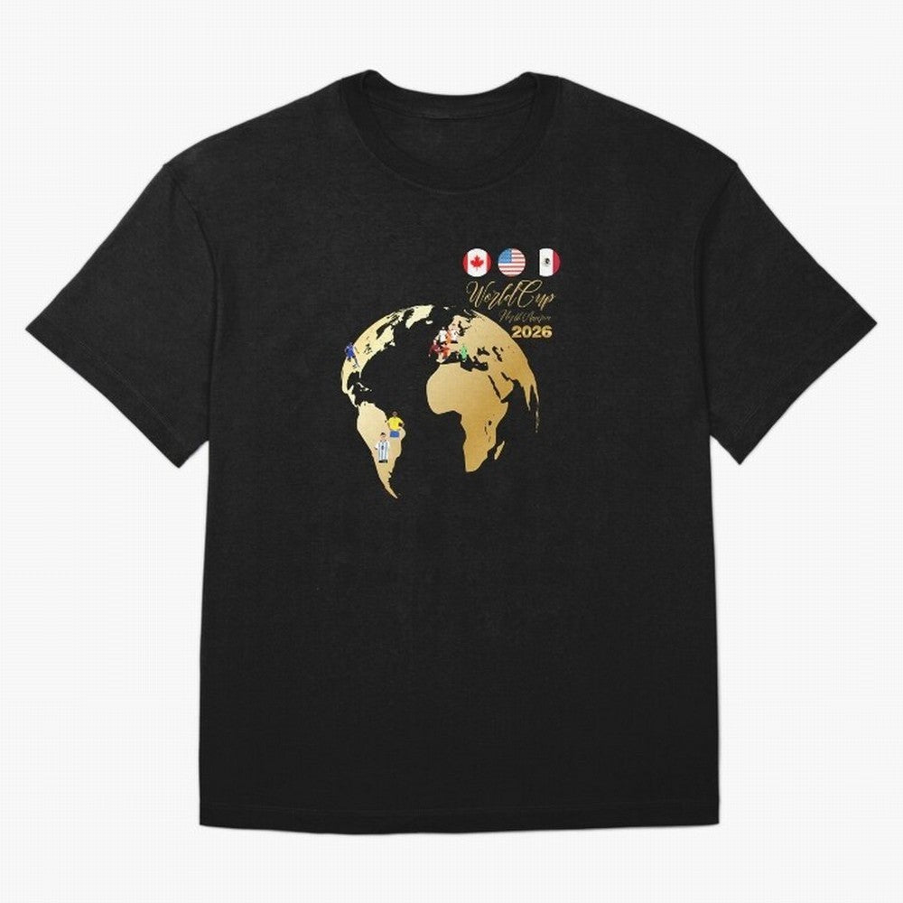 World Cup 2026 T-Shirt_70890629 Classic T-Shirt Get Ready for Global Football Passion for FIFA World Cup 2026 USA Canada Mexico, Celebrating Neymar, Spain, Football Passion, Legendary Performances, Festival Vibes and Supporter Community; Great for