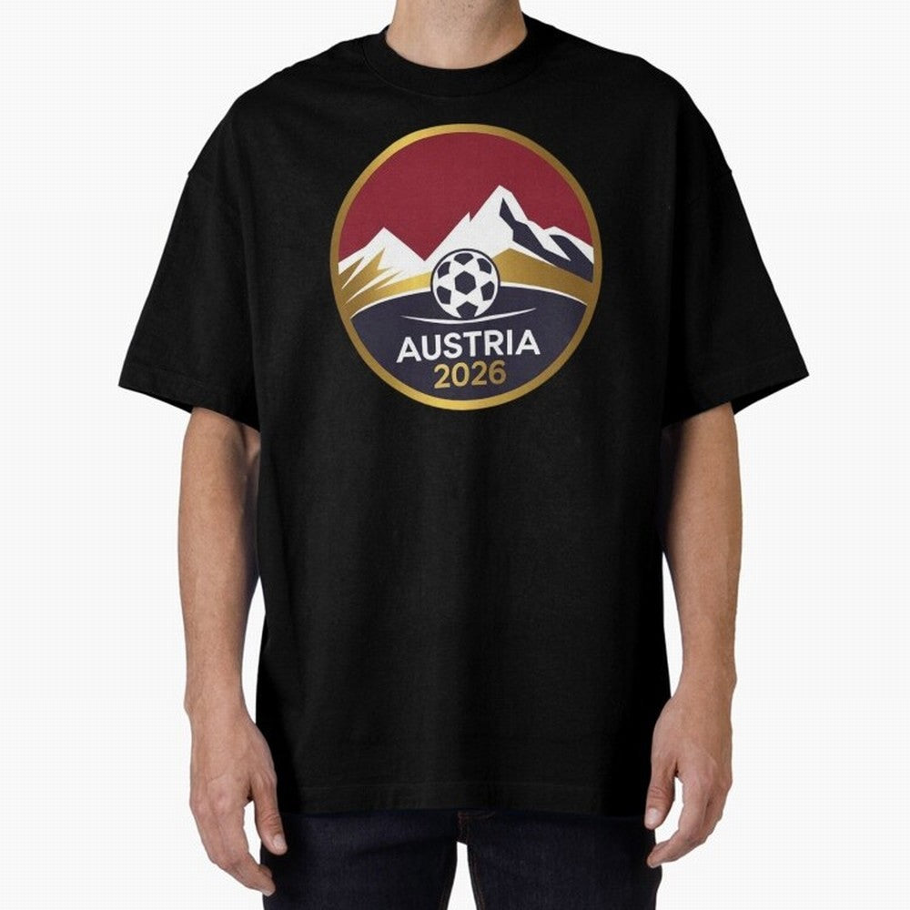 Austria 2026 Classic T-Shirt Stand with FIFA World Cup 2026 Group Stage Spirit, Capturing France, Mbappe and Neymar, Stadium Chants, National Pride, Trophy Dreams and Unforgettable Football Memories; Perfect for Supporters Who Want Bold Football