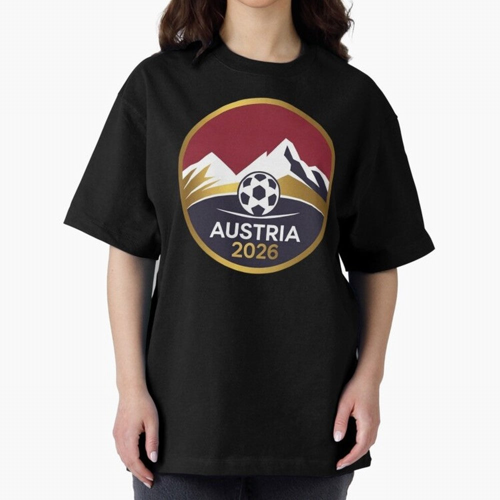 Austria 2026 Classic T-Shirt Stand with FIFA World Cup 2026 Group Stage Spirit, Capturing France, Mbappe and Neymar, Stadium Chants, National Pride, Trophy Dreams and Unforgettable Football Memories; Perfect for Supporters Who Want Bold Football