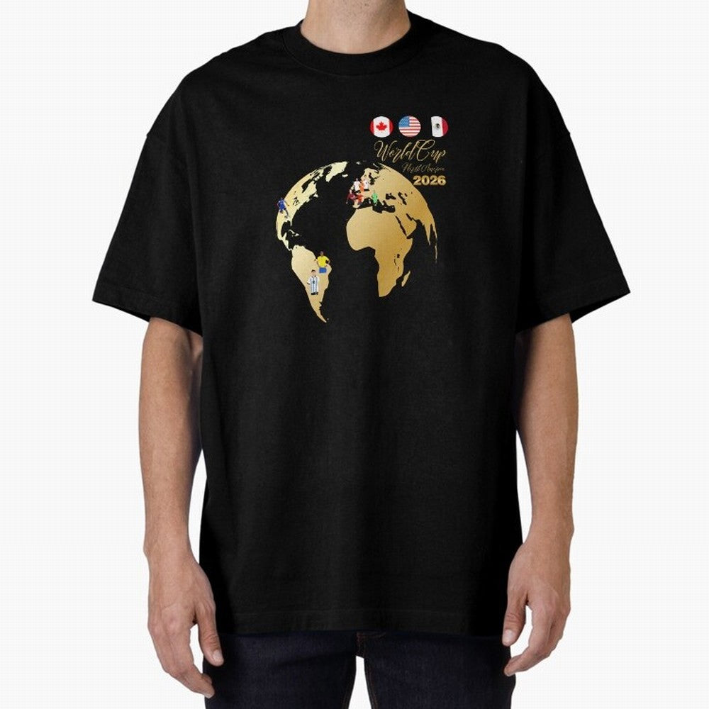World Cup 2026 T-Shirt_70890629 Classic T-Shirt Represent Fans Who Live for FIFA World Cup 2026 for Fans of Haaland and Mbappe and Germany, Bringing Retro Football Energy, Iconic Rivalries, Trophy Chase Drama and Stadium Atmosphere; Perfect for