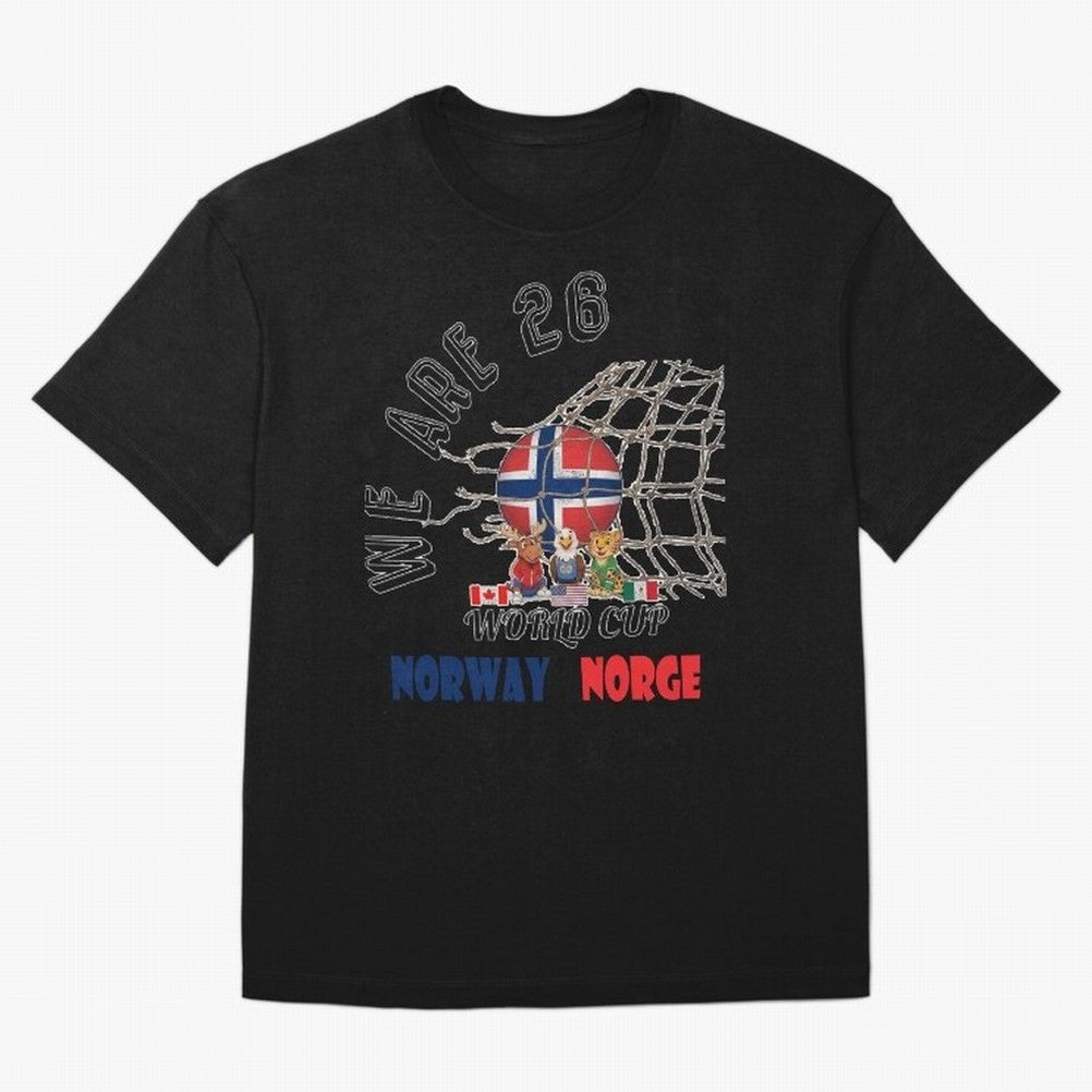 World cup 26 - Norway Classic T-Shirt Remember Iconic Moments from FIFA World Cup 2026 Spirit, Connected to Spain, Cristiano Ronaldo, Vintage Soccer Flavor, Modern Football Stars, National Flags and Final Night Emotion; Created for Match Day