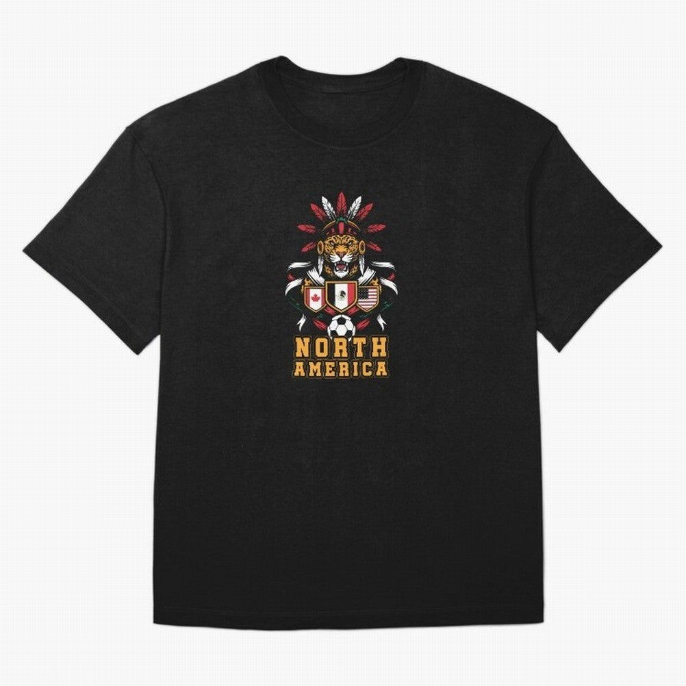North America Jaguar Spirit Cup 2026 T-Shirt_82737634 Classic T-Shirt Bring Legendary Rivalry Energy to FIFA World Cup 2026 Featuring Neymar, Haaland and Cristiano Ronaldo, Portugal Energy, Classic Soccer Heritage, Championship Pressure, Fan
