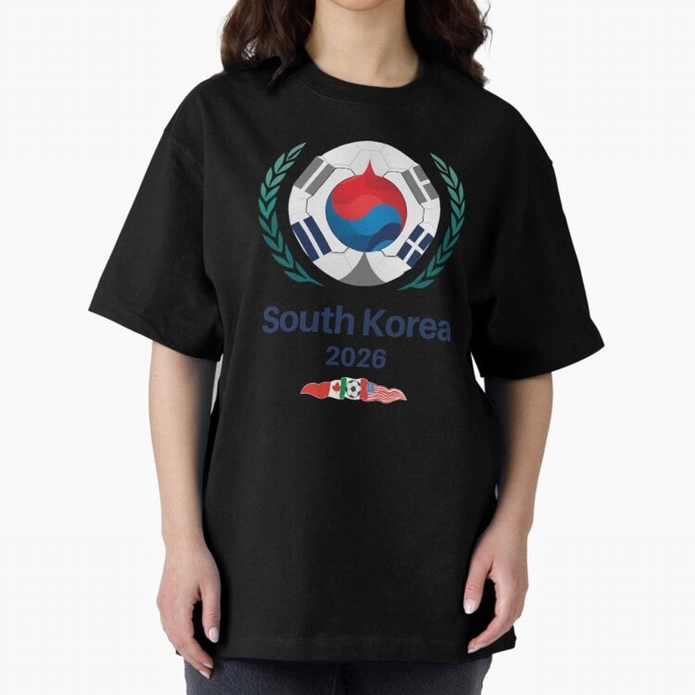 South Korea 2026 Classic T-Shirt Discover the FIFA World Cup 2026 Group Stage Journey through Messi Highlights, Argentina, France and Brazil Pride, Sports Nostalgia, International Competition, Famous Players and Unforgettable Victories; Great for