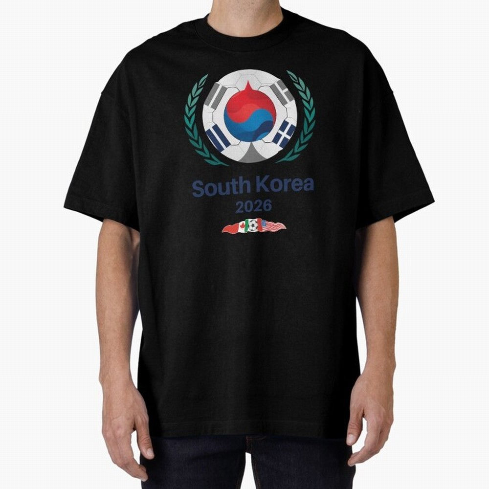 South Korea 2026 Classic T-Shirt Discover the FIFA World Cup 2026 Group Stage Journey through Messi Highlights, Argentina, France and Brazil Pride, Sports Nostalgia, International Competition, Famous Players and Unforgettable Victories; Great for