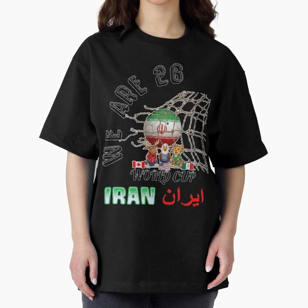 World cup 26 - Iran Classic T-Shirt Fuel the Hype around FIFA World Cup 2026 for Fans of Cristiano Ronaldo, Haaland and CR7 and Germany, Bringing Championship Spirit, Famous Goals, Roaring Crowds and International Football Unity; Created for Match