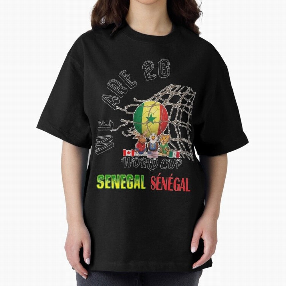World cup 26 - Senegal Classic T-Shirt Unlock FIFA World Cup 2026 USA Canada Mexico for Fans of Messi, Neymar and Mbappe and Germany, Bringing Champion Mindset, Group Stage Buzz, Knockout Tension and Passionate Fan Culture; Great for Supporters Who