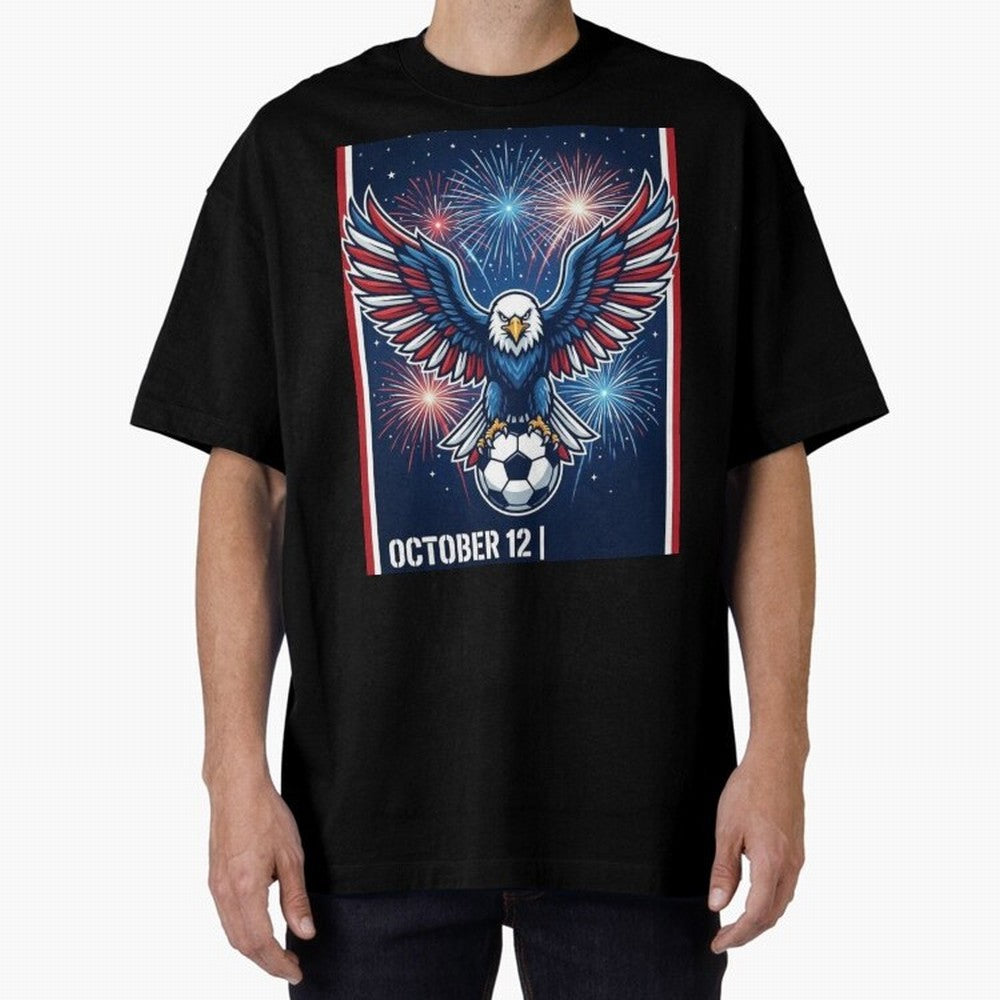 October 12 world cup Classic T-Shirt Celebrate Classic Football Spirit in Global Football Passion for FIFA World Cup 2026 Group Stage, Connected to Messi, Neymar and Mbappe, Argentina and Brazil, Global Supporter Spirit, Legendary Goals, National