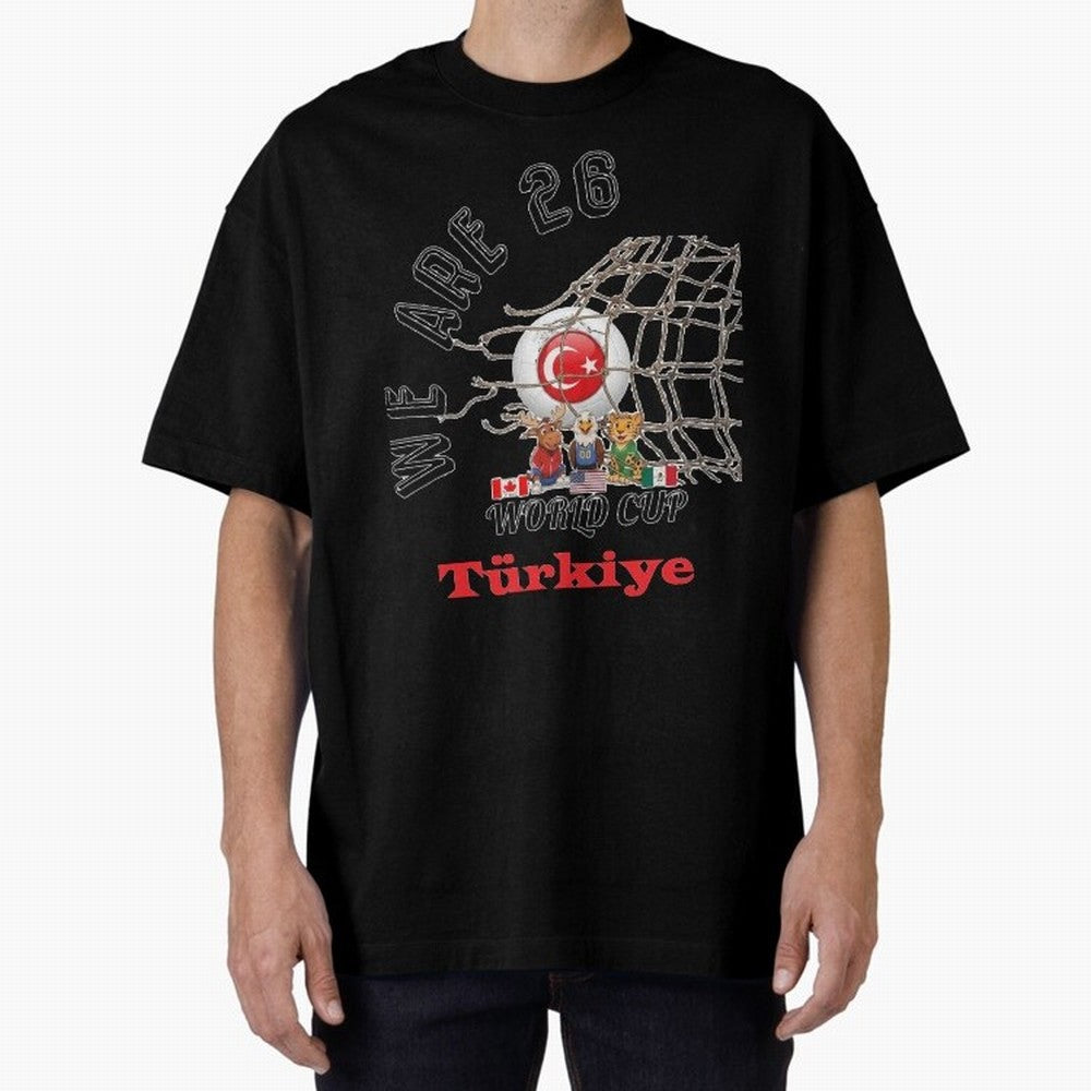 World cup 26 - Turkiye Classic T-Shirt Make Game Day About FIFA World Cup 2026 Group Stage Spirit, Driven by Spain, Messi and Cristiano Ronaldo, Stadium Memories, Football Loyalty, International Chants and Championship Tradition; Perfect for