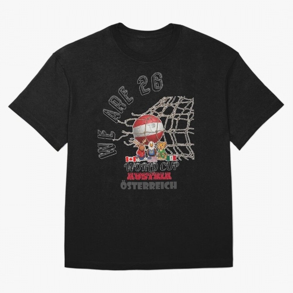 World cup 26 - Austria Classic T-Shirt Show Your Love for the FIFA World Cup 2026 Journey through Cristiano Ronaldo, Haaland and CR7 Highlights, England and Germany Pride, Stadium Chants, National Pride, Trophy Dreams and Unforgettable Football