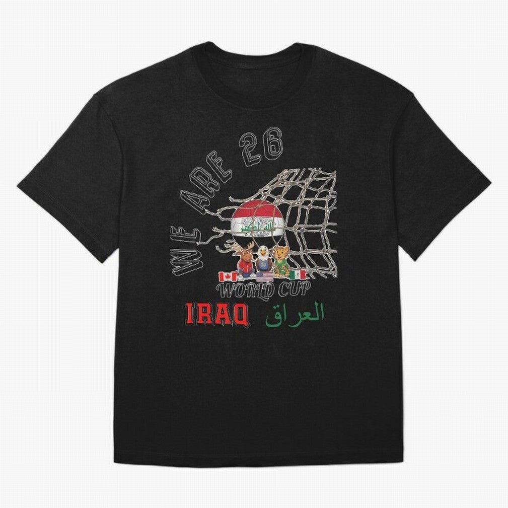 World cup 26 - Iraq Classic T-Shirt Upgrade the FIFA World Cup 2026 Group Stage Journey through CR7 Highlights, Argentina Pride, Football Festival Excitement, Trophy Ambitions, Country Rivalries and Star Player Buzz; Built for Supporters Chasing