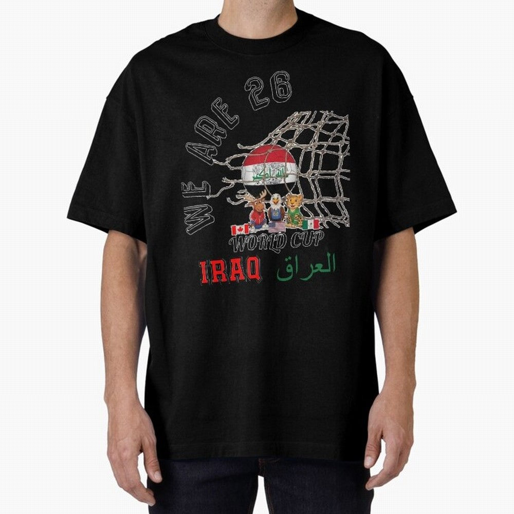 World cup 26 - Iraq Classic T-Shirt Upgrade the FIFA World Cup 2026 Group Stage Journey through CR7 Highlights, Argentina Pride, Football Festival Excitement, Trophy Ambitions, Country Rivalries and Star Player Buzz; Built for Supporters Chasing