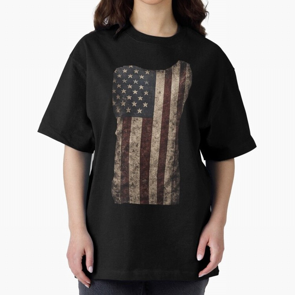Vintage American Flag Soccer Fan Design Classic T-Shirt Remember Match Day Hype around FIFA World Cup 2026 Group Stage, Messi, Neymar and Mbappe, Netherlands, Match Day Excitement, Supporter Culture, Golden Goals and Global Football Passion;