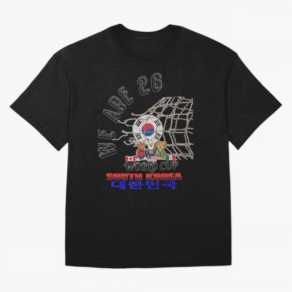 World cup 26 - South Korea Classic T-Shirt Discover FIFA World Cup 2026 for Fans of Cristiano Ronaldo and England, Bringing Champion Mindset, Group Stage Buzz, Knockout Tension and Passionate Fan Culture; Ideal for Football Dads, Football Moms,