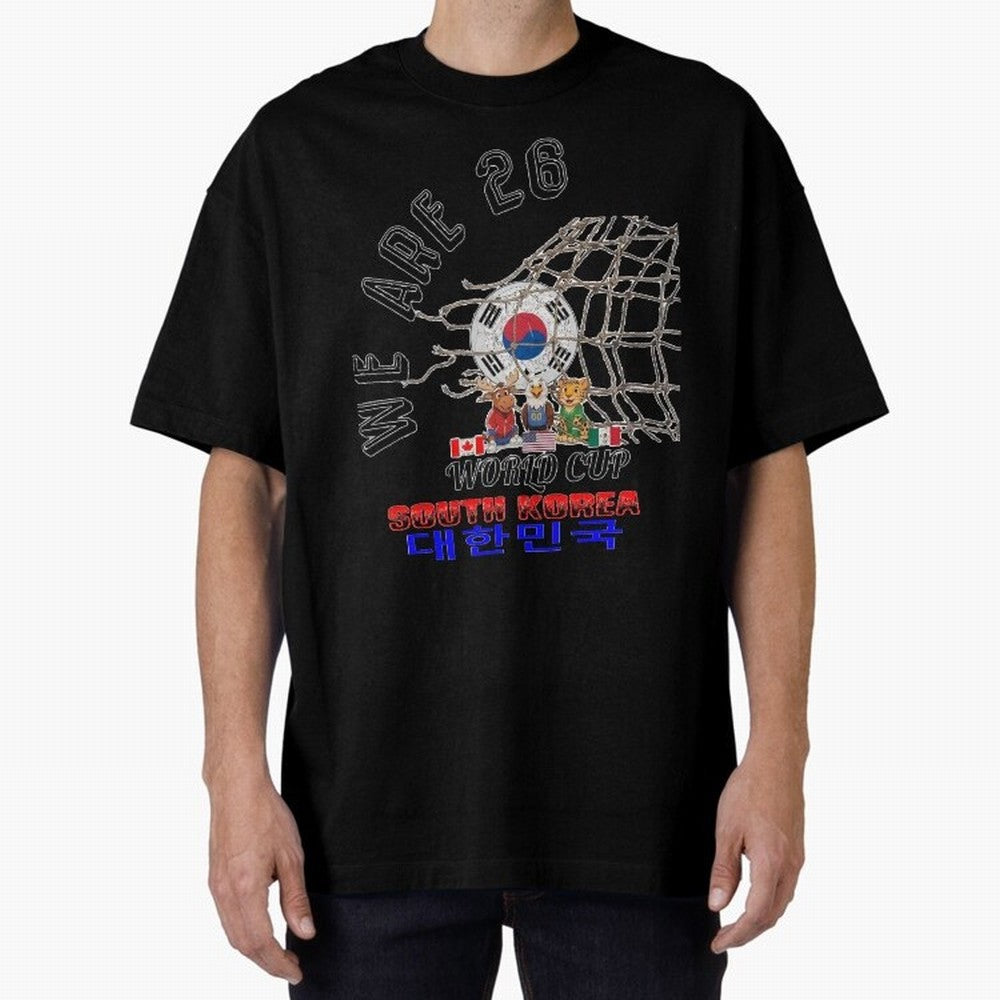 World cup 26 - South Korea Classic T-Shirt Discover FIFA World Cup 2026 for Fans of Cristiano Ronaldo and England, Bringing Champion Mindset, Group Stage Buzz, Knockout Tension and Passionate Fan Culture; Ideal for Football Dads, Football Moms,