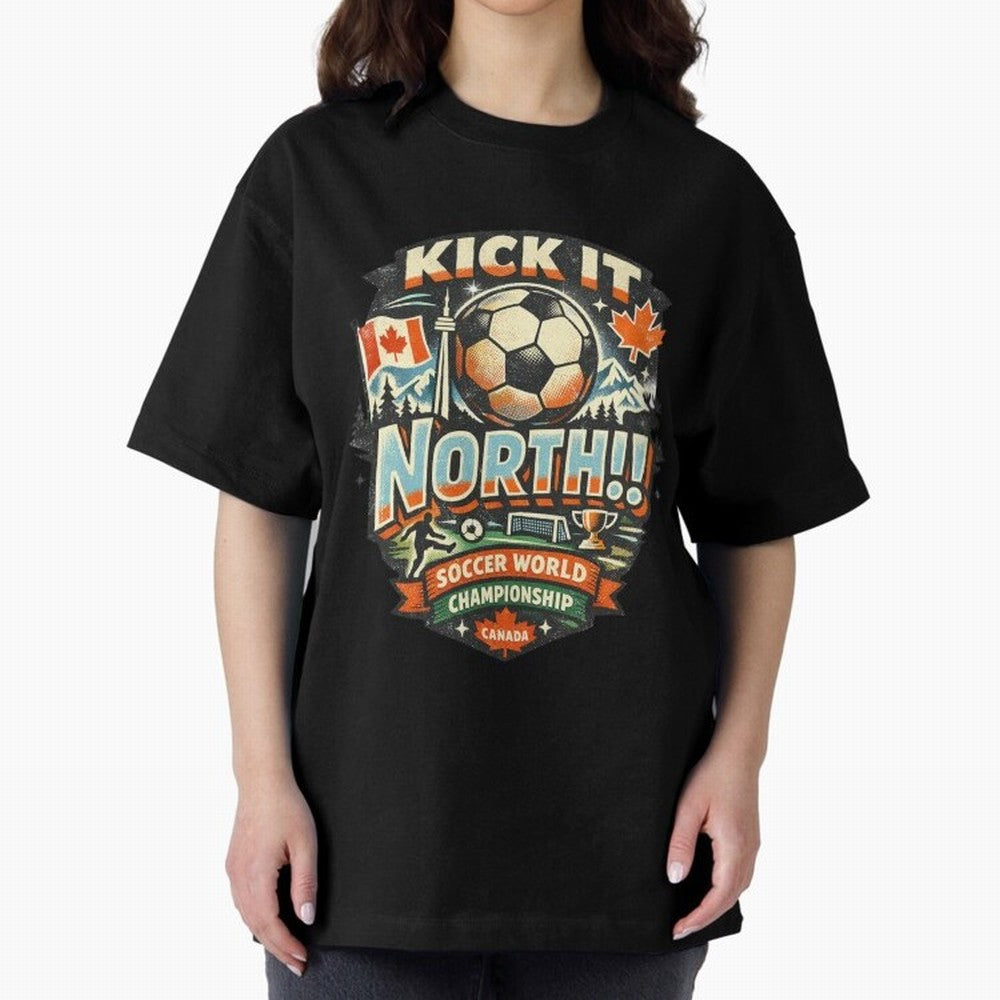 World Championship Canada Classic T-Shirt Celebrate Soccer Greatness during FIFA World Cup 2026 Group Stage Spirit, Built around Portugal, Spain and Germany, Cristiano Ronaldo, Retro Football Energy, Iconic Rivalries, Trophy Chase Drama and Stadium