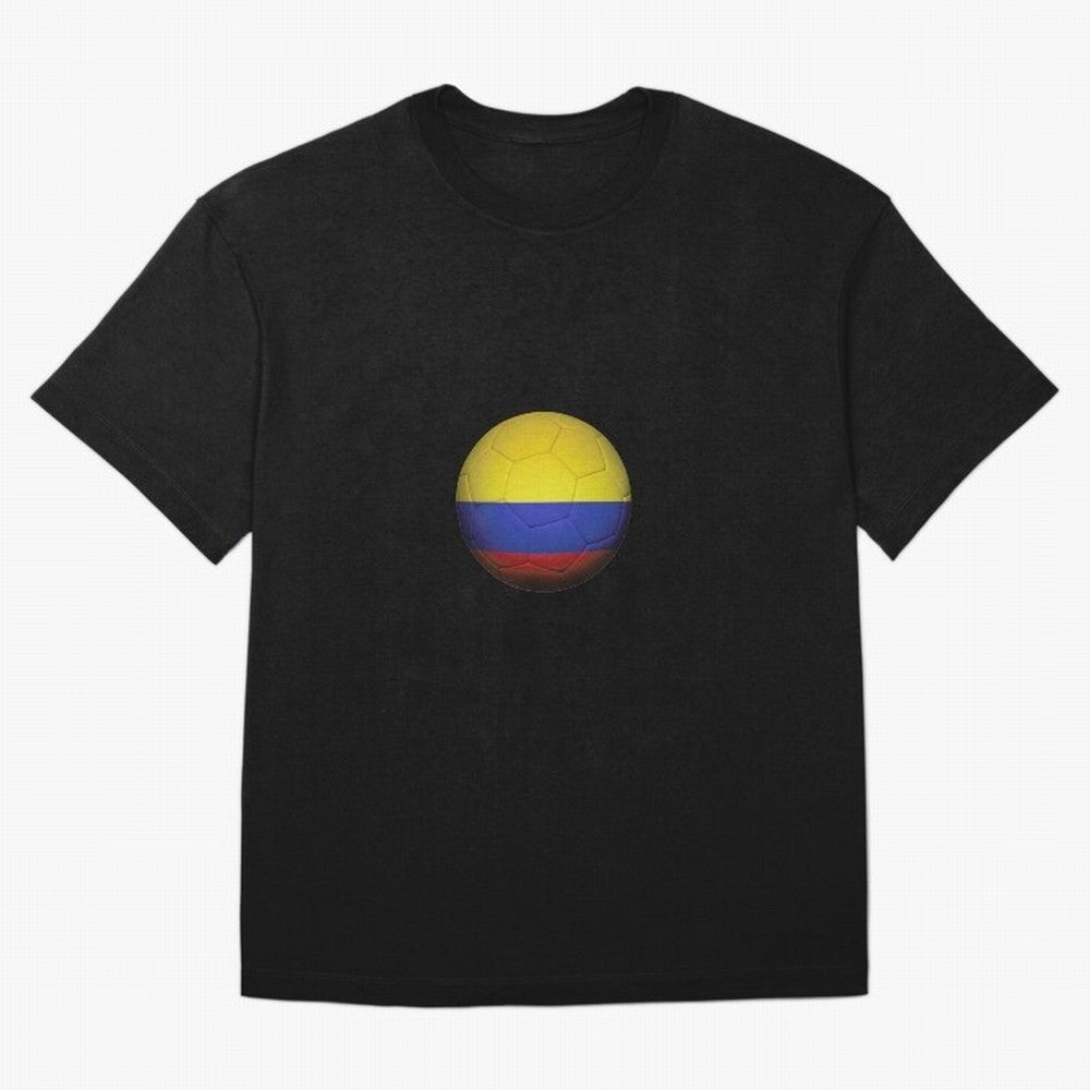 Colombia Ball Classic T-Shirt Make Every Kick Count in FIFA World Cup 2026 Spirit, Celebrating Spain and Netherlands, Cristiano Ronaldo, Classic Soccer Heritage, Championship Pressure, Fan Loyalty and International Pride; Built for Supporters
