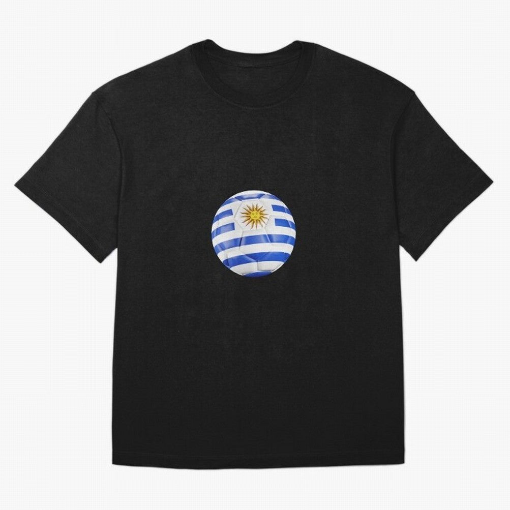 Uruguay Ball Classic T-Shirt Bring FIFA World Cup 2026 USA Canada Mexico for Fans of Haaland and Mbappe and Portugal, Spain and Germany, Bringing Champion Mindset, Group Stage Buzz, Knockout Tension and Passionate Fan Culture; Built for Supporters
