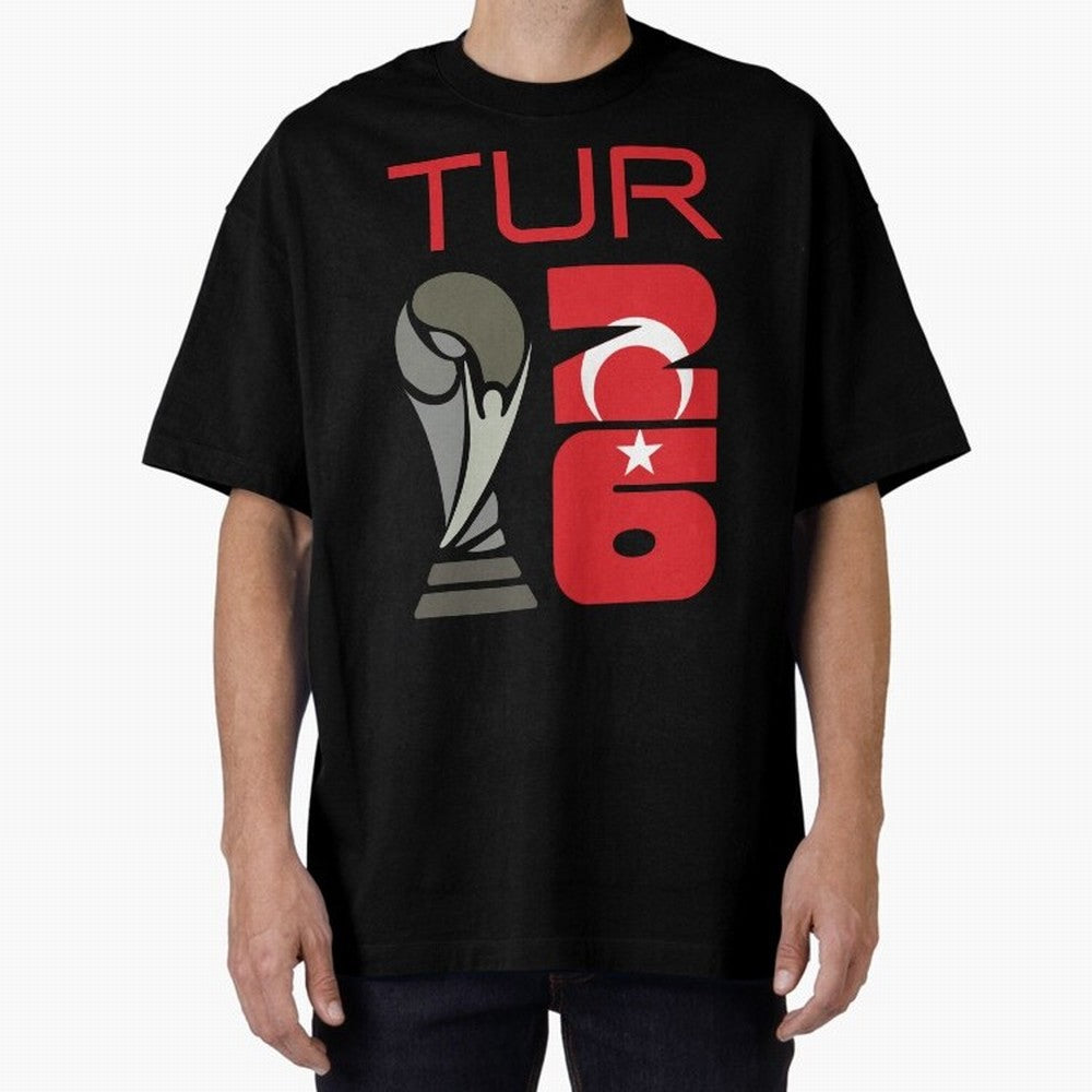 Turkey 2026 Soccer World Cup Trophy Turkish Flag Design Classic T-Shirt Honor Football Greatness during FIFA World Cup 2026 USA Canada Mexico Made for Neymar, Haaland and Cristiano Ronaldo, Netherlands Energy, Tournament Hype, Historic Matchups,